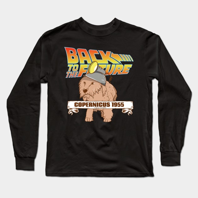 Dog from Back to the future Long Sleeve T-Shirt by LICENSEDLEGIT